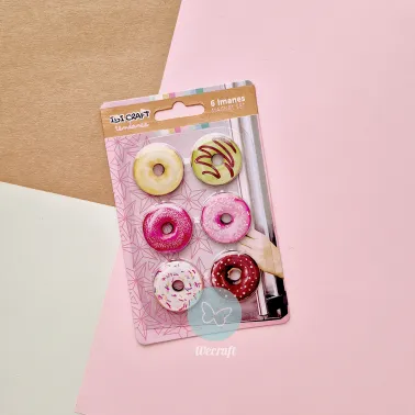 Imanes Donas 25 mm 6 unidades