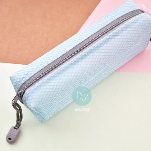 Cartuchera Cubo con cierrre colores pastel