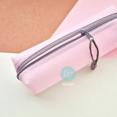 Cartuchera Cubo con cierrre colores pastel