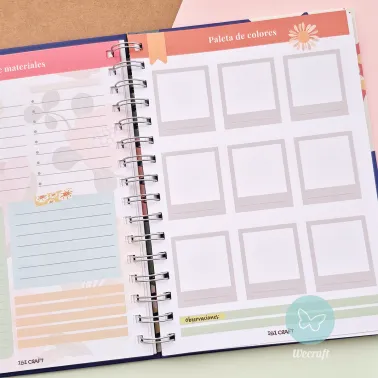 Cuaderno Planificador "MAKE IT HAPPEN" + Stickers + Regla