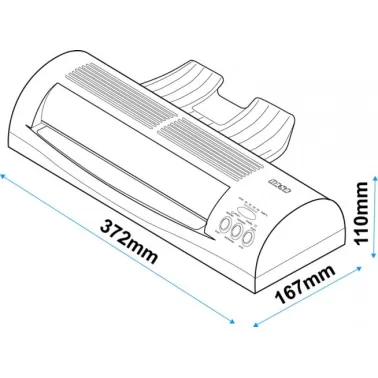 Plastificadora Dasa LM240 A4