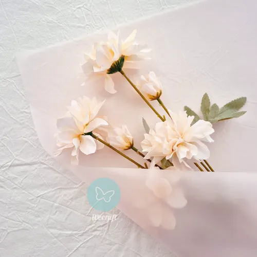 Rollo Papel coreano "Pastel Pink" 57 cm x 10 mts