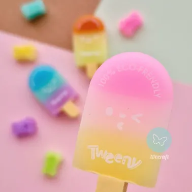 Goma de borrar "Heladito Rosa" Tweeny