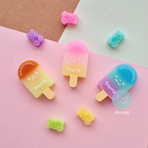 Goma de borrar "Heladito Celeste" Tweeny