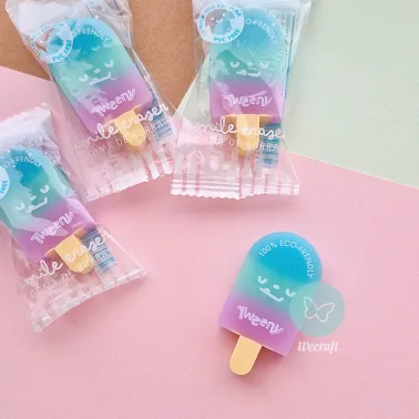 Goma de borrar "Heladito Celeste" Tweeny