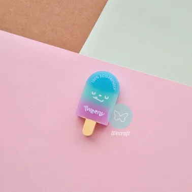 Goma de borrar "Heladito Celeste" Tweeny