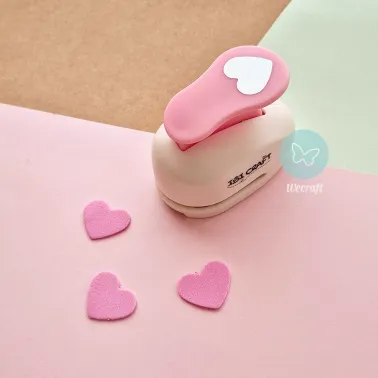 Perforadora Artística Goma Eva 1" 25 mm Forma Corazón