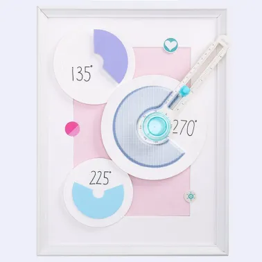 Cutter Circular Compás Kw-Trio de 7,8 a 32 cm + guía angulos