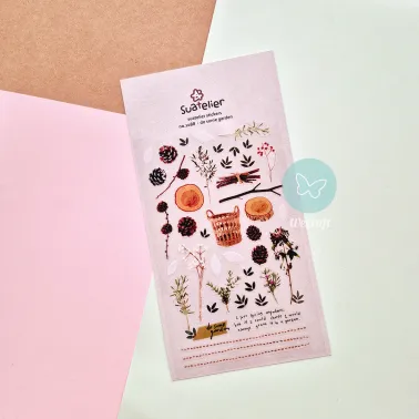 Sticker Pvc 10x19 cm DO SOME GARDEN
