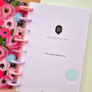 Cuaderno Paper Ideas Flores