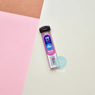 Minas 0,5 mm x 60 mm x 12 minas HB