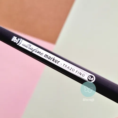 Microfibra trazo 0,4 mm negro