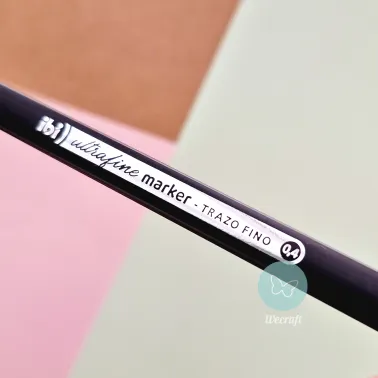 Microfibra trazo 0,4 mm negro