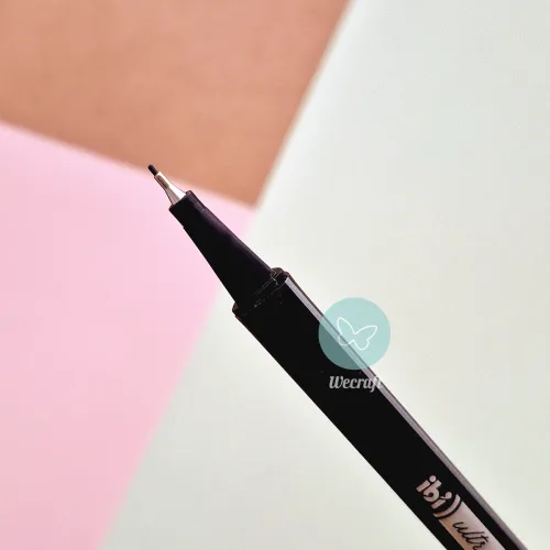 Microfibra trazo 0,4 mm negro