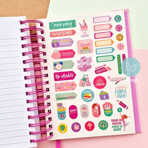 Agenda "Mujer Financiera" Colección Ibicraft