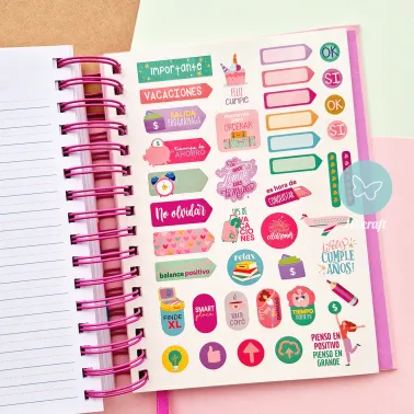 Agenda "Mujer Financiera" Colección Ibicraft