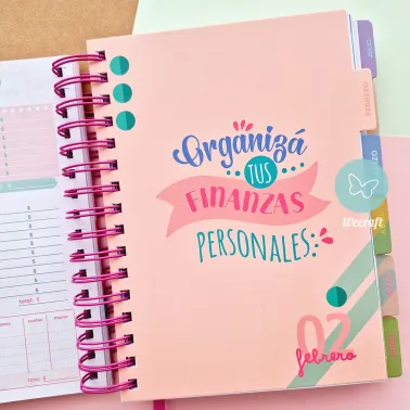 Agenda "Mujer Financiera" Colección Ibicraft