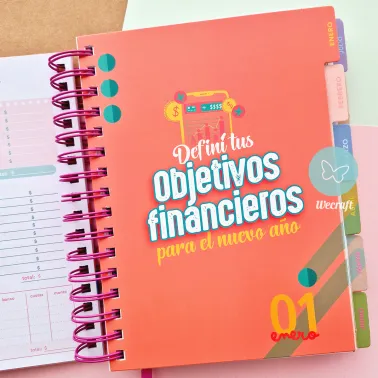 Agenda "Mujer Financiera" Colección Ibicraft
