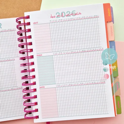 Agenda "Mujer Financiera" Colección Ibicraft
