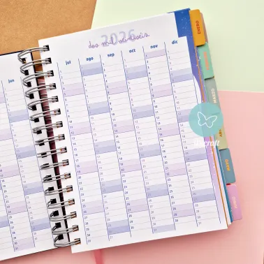 Agenda "Astrológica" Colección Ibicraft