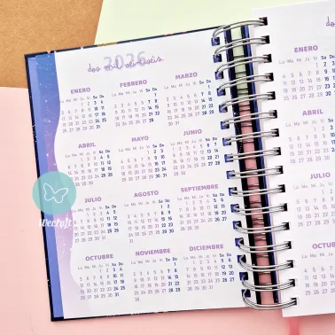 Agenda "Astrológica" Colección Ibicraft