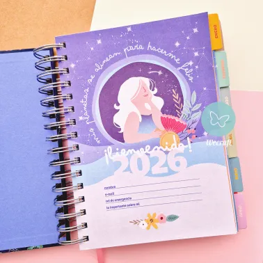 Agenda "Astrológica" Colección Ibicraft