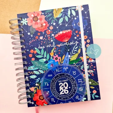 Agenda "Astrológica" Colección Ibicraft