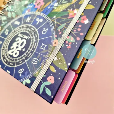 Agenda "Astrológica" Colección Ibicraft