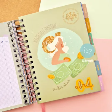 Agenda "Astrológica" Colección Ibicraft