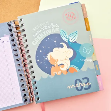 Agenda "Astrológica" Colección Ibicraft
