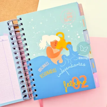 Agenda "Astrológica" Colección Ibicraft