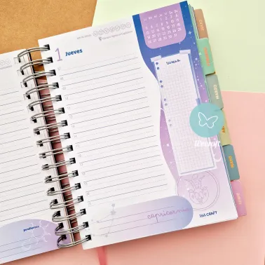 Agenda "Astrológica" Colección Ibicraft