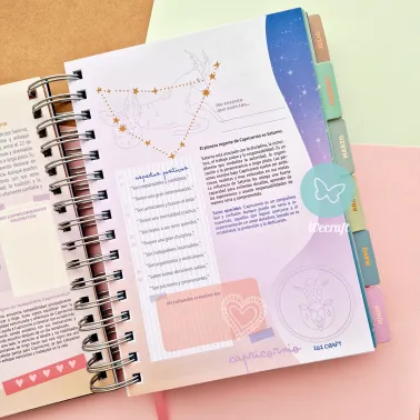 Agenda "Astrológica" Colección Ibicraft