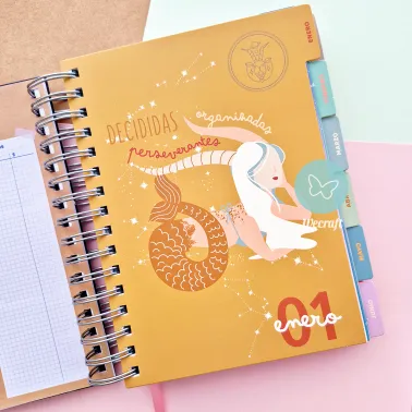Agenda "Astrológica" Colección Ibicraft