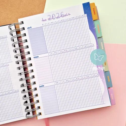 Agenda "Astrológica" Colección Ibicraft