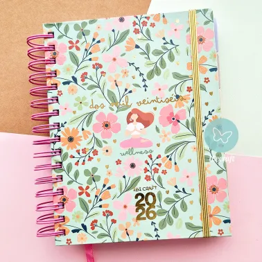 Agenda "Bienestar" Colección Ibicraft