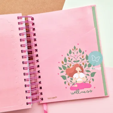 Agenda "Bienestar" Colección Ibicraft