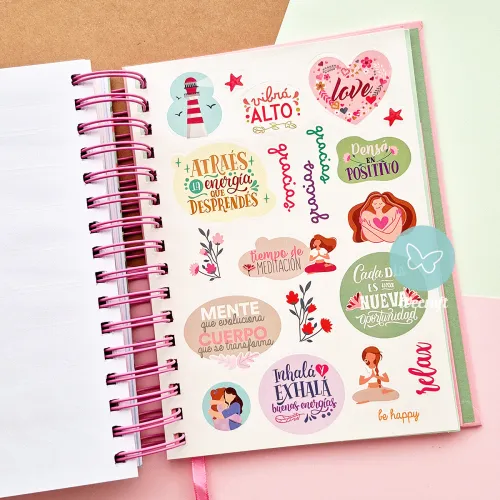 Agenda "Bienestar" Colección Ibicraft