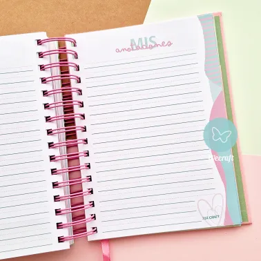 Agenda "Bienestar" Colección Ibicraft