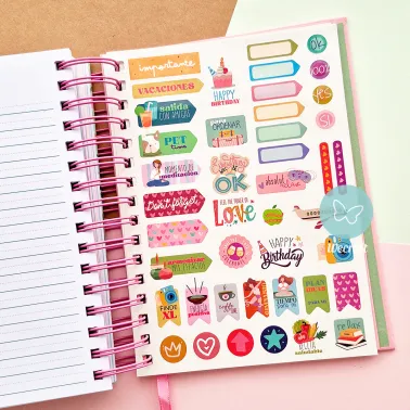 Agenda "Bienestar" Colección Ibicraft