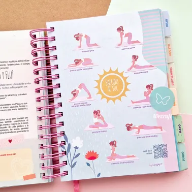 Agenda "Bienestar" Colección Ibicraft