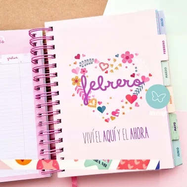Agenda "Bienestar" Colección Ibicraft