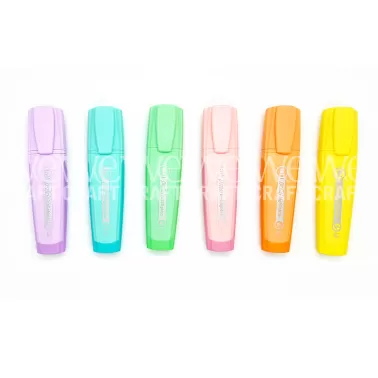 Resaltador Ibi Celeste Pastel