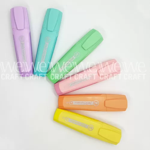 Resaltador Ibi Celeste Pastel