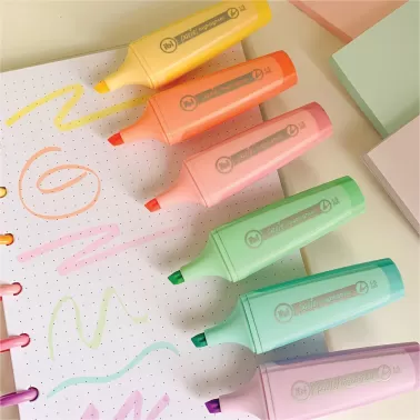 Resaltador Ibi Lila Pastel