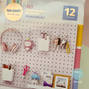 Set Organizador de Pared 60x54 cm con Accesorios Ibicraft