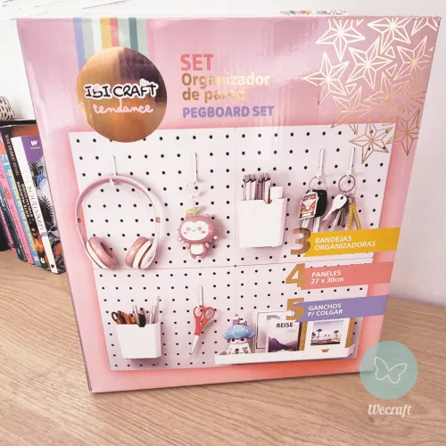 Set Organizador de Pared 60x54 cm con Accesorios Ibicraft