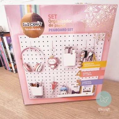 Set Organizador de Pared 60x54 cm con Accesorios Ibicraft