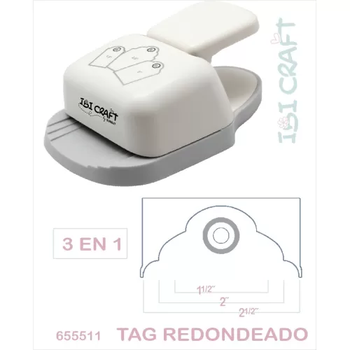 Perforadora para Tag Regulable Redondeado - Garage Sale