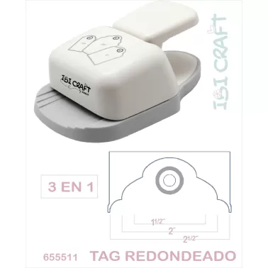 Perforadora para Tag Regulable Redondeado - Garage Sale